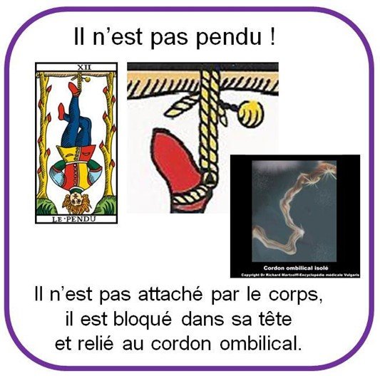 symbolique de la corde dans la carte pendu du tarot