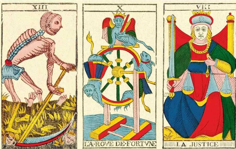 association cartes tarot asn roue justice