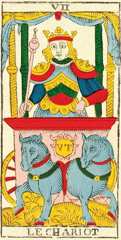 l'attelage ou le chariot du tarot