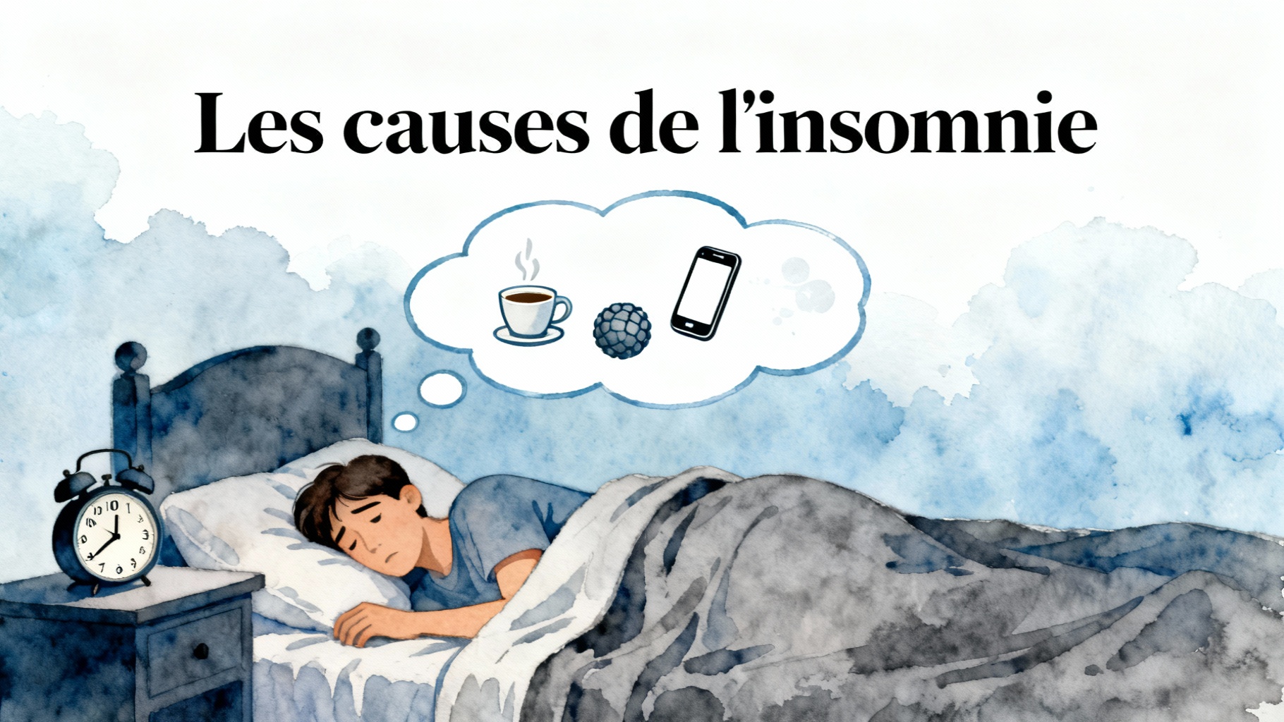 Comprendre l'insomniaque : définition et solutions 1 Les causes de l'insomnie