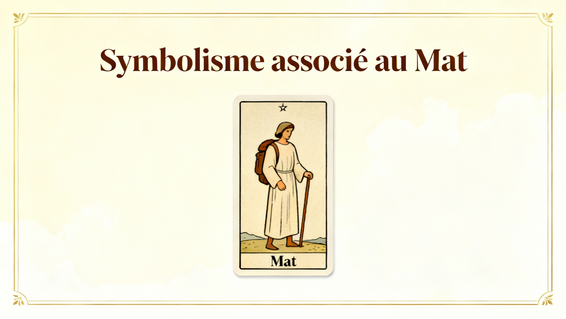 Symbolisme associé au Mat