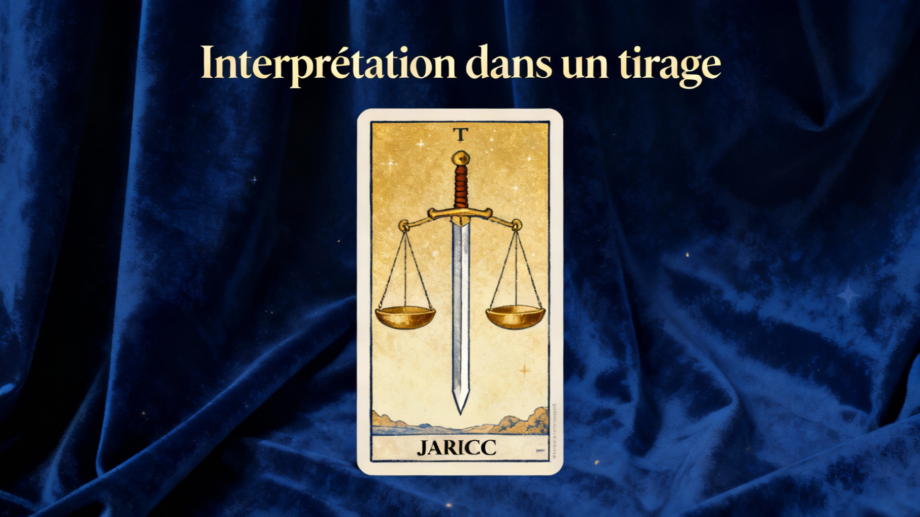 Interprétation dans un tirage