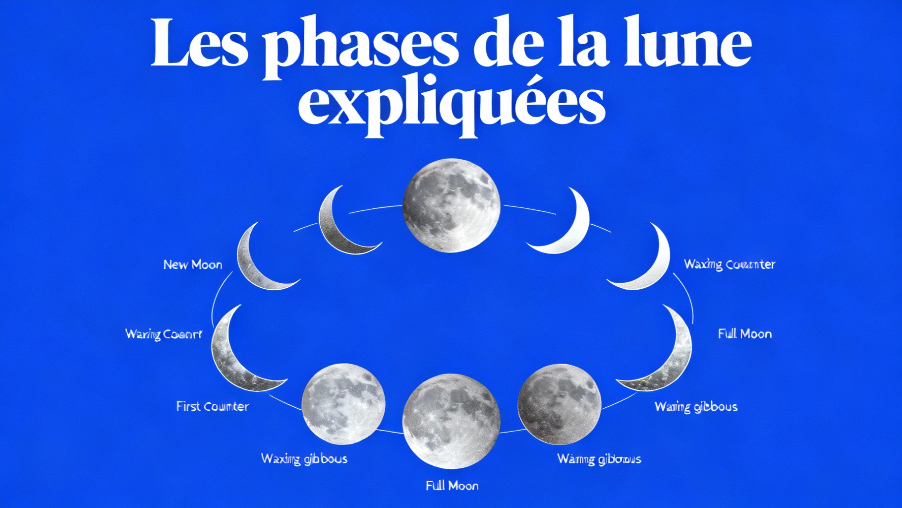 Voir la lune en direct aujourd'hui : guide complet 1 Les phases de la lune expliquées
