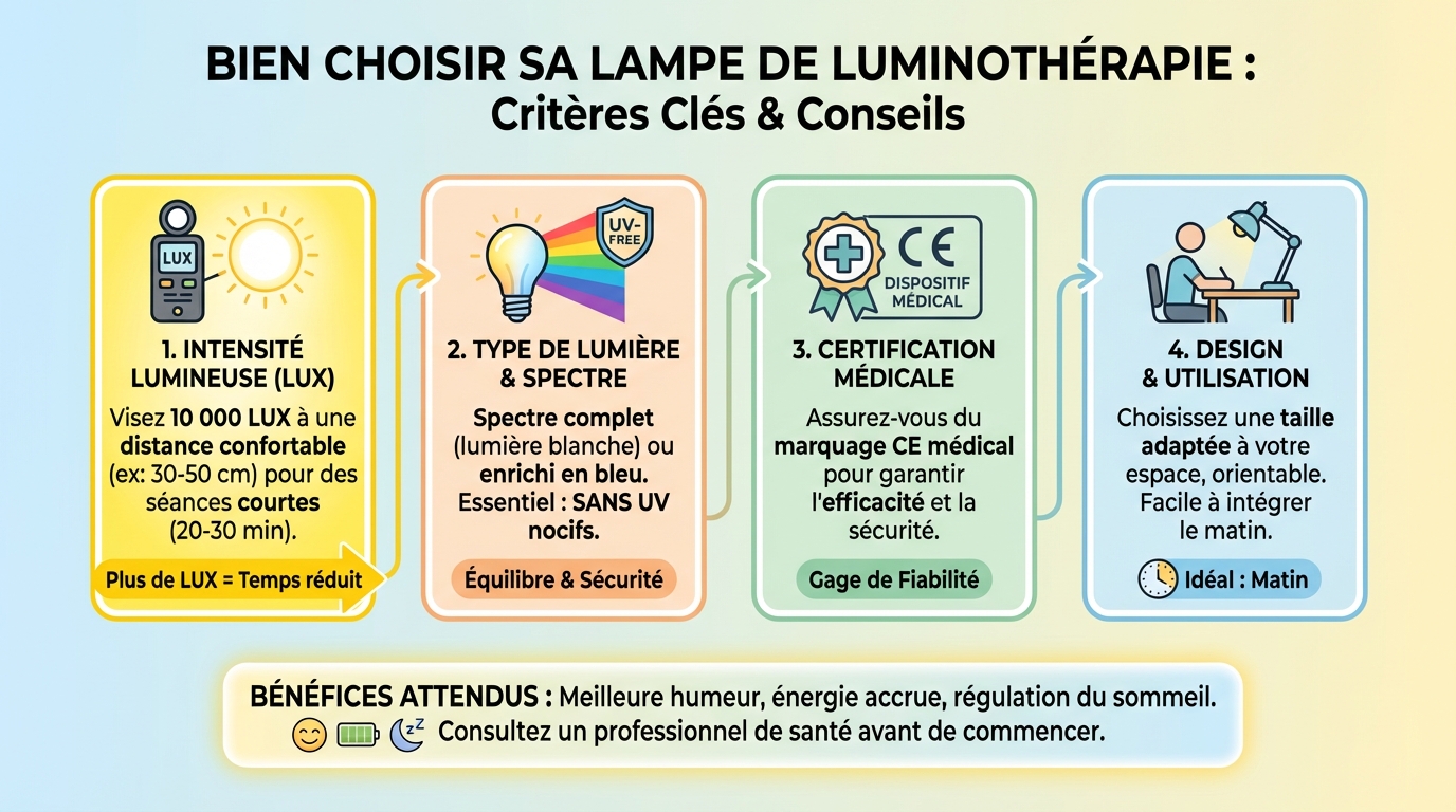 Les bienfaits de la luminothérapie