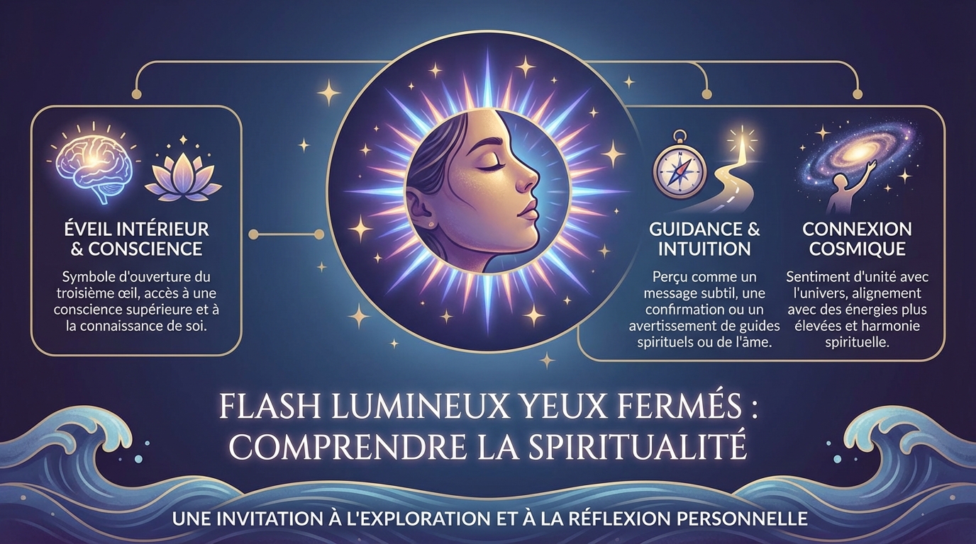 Signification spirituelle des flashs lumineux