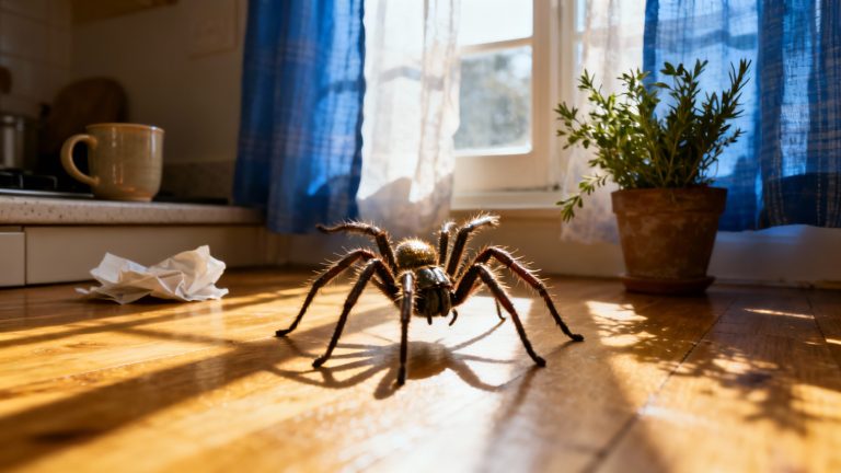 Home 9 Grosse araignée dans la maison : signification et interprétations