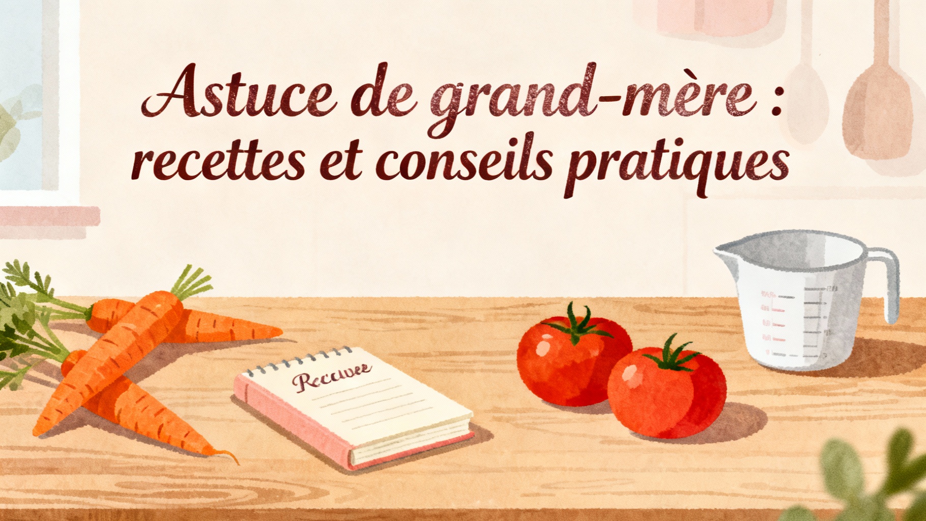 Astuce de grand-mère : recettes et conseils pratiques