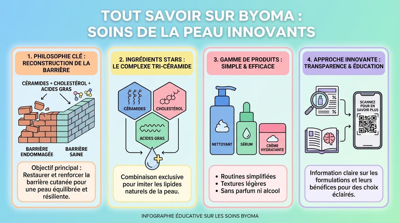 Tout savoir sur byoma : soins de la peau innovants 1 Comment utiliser les produits Byoma ?
