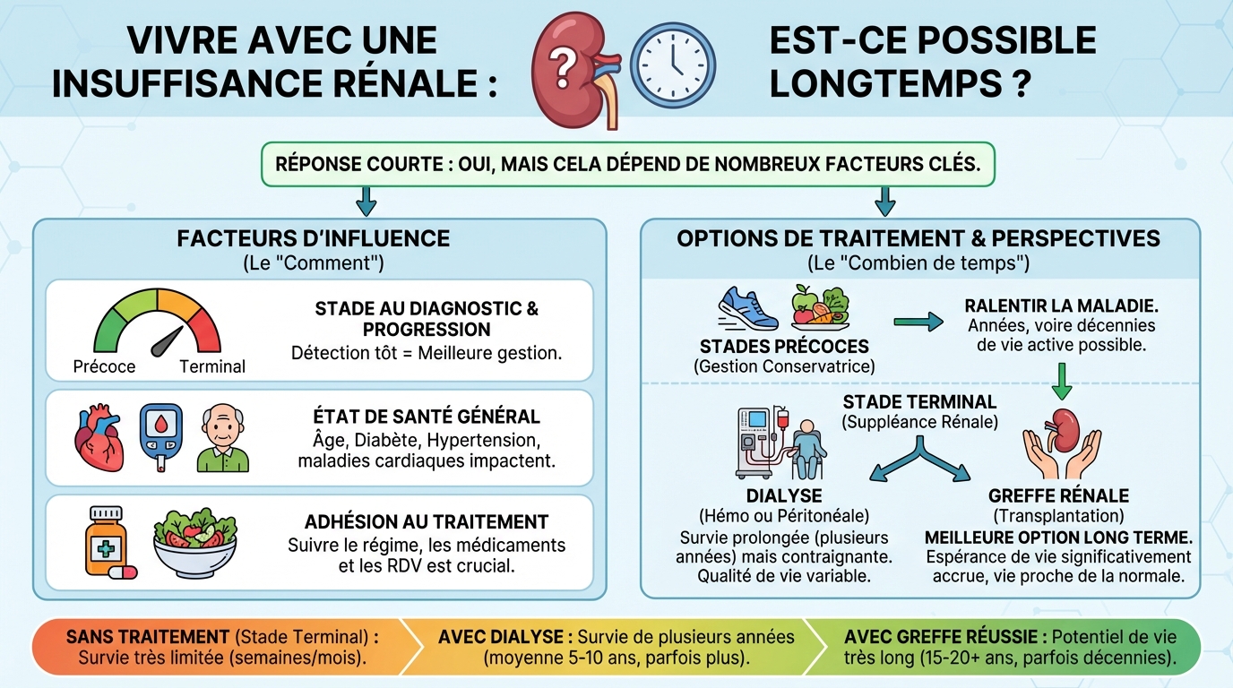 Vivre avec une insuffisance rénale