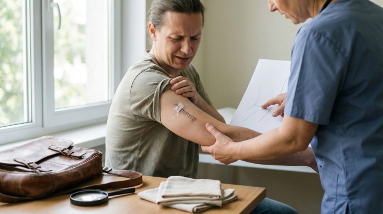 Comprendre la douleur des agrafes chirurgicales