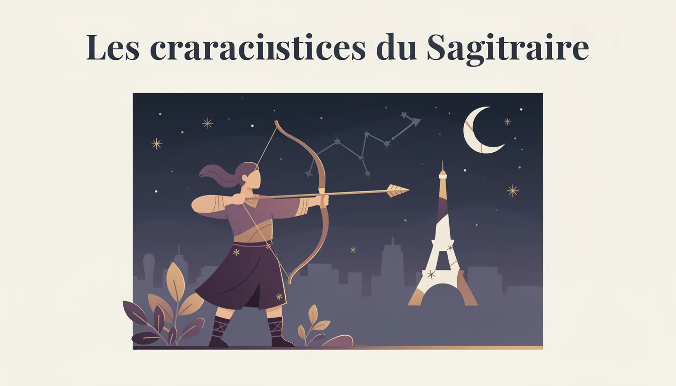 Les caractéristiques du Sagittaire