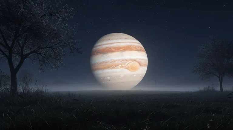 Étoile brillante en ce moment dans le ciel : jupiter à observer