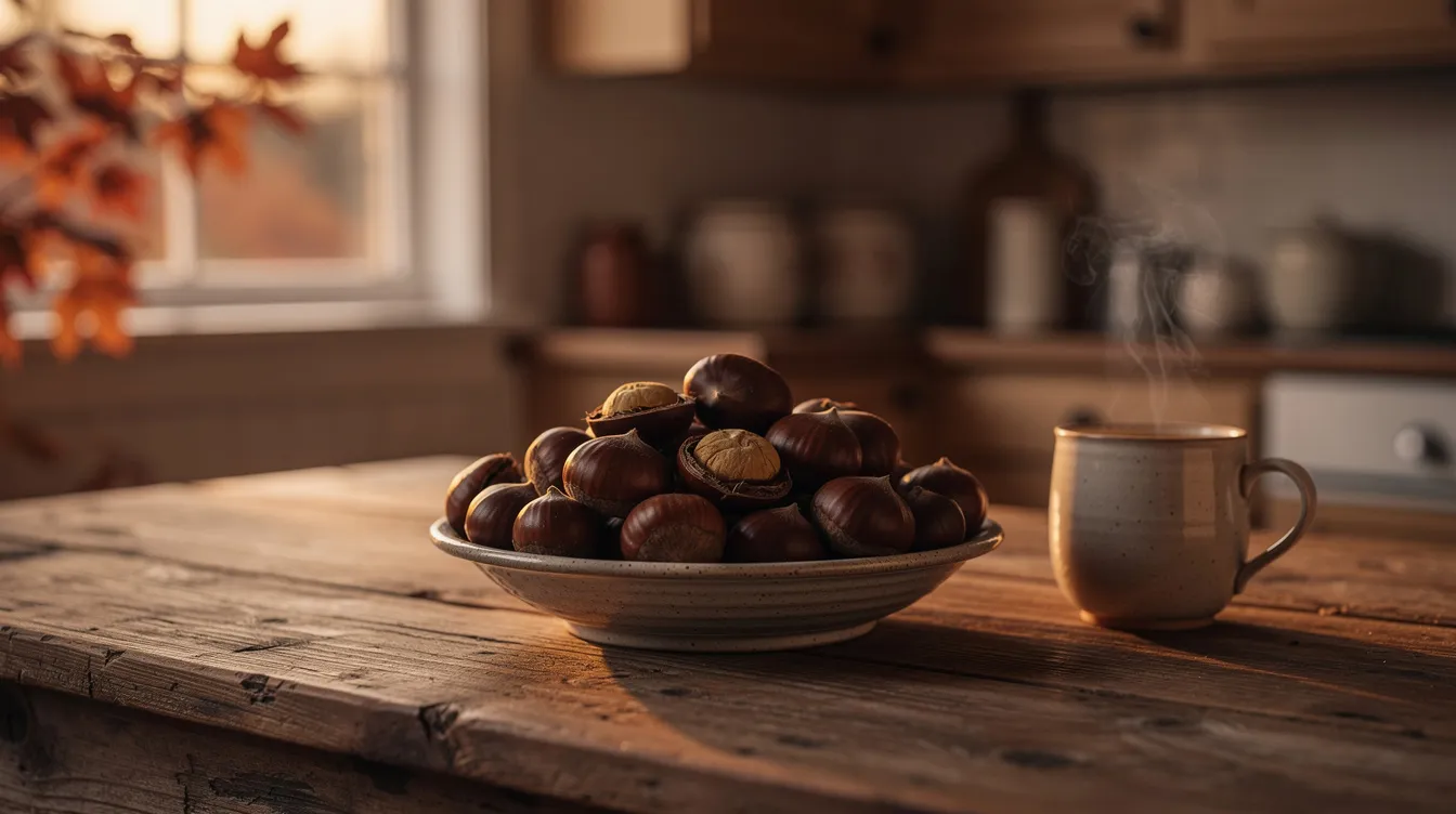 Comment consommer des châtaignes le soir ?