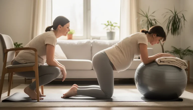 Home 1 Positions pour faire descendre bébé en fin de grossesse