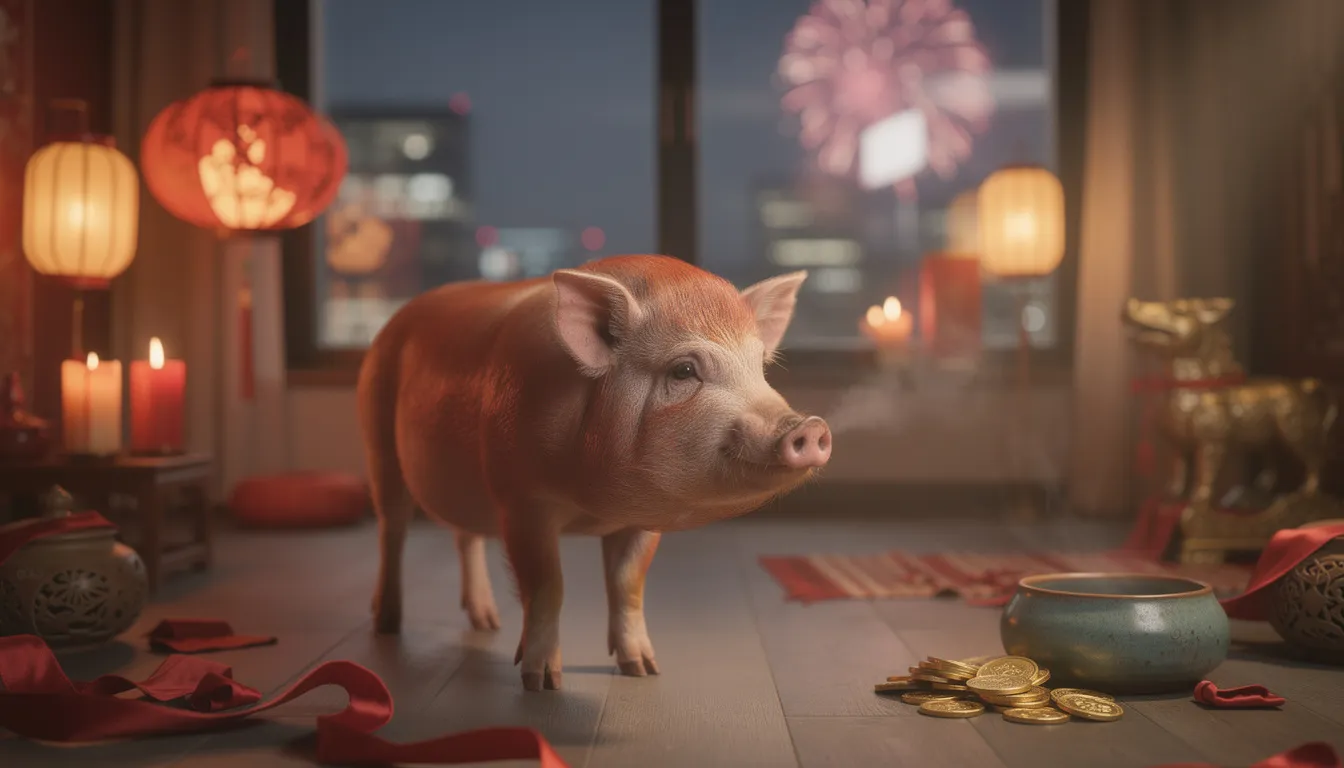 Signe chinois 2007 : découvrez le cochon de feu